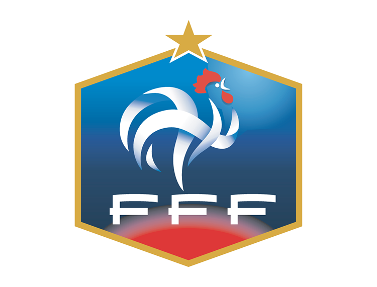 法国国家足球队队徽标志矢量图欣赏