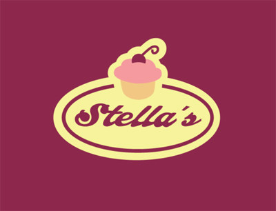 各式各样面包甜品店logo设计