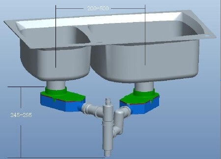 一种新型下水器组件