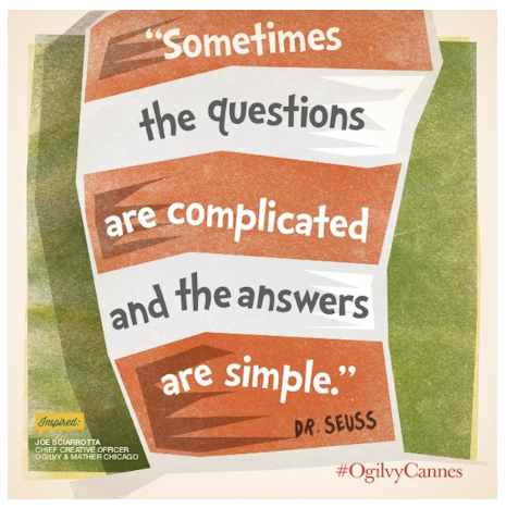 奥美 那些有助创意的格言