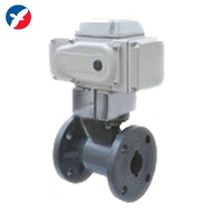 D941S-10K电动PVC法兰球阀