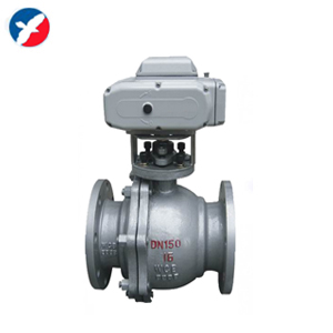 Q941F电动碳钢法兰球阀