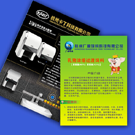 宣传册宣传单设计