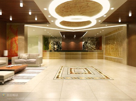 宾馆酒店大厅设计