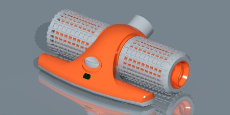 床上除螨震动吸尘滚筒刷