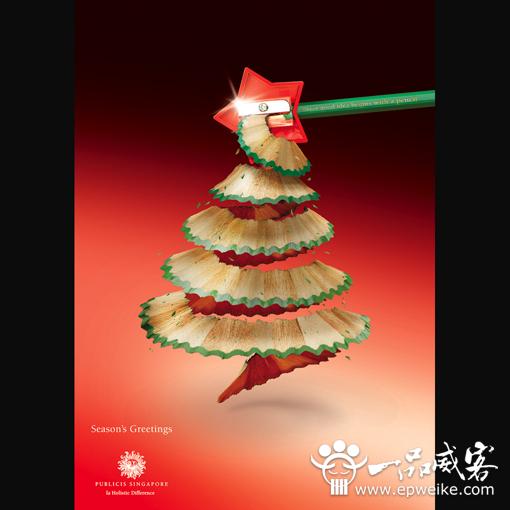 著名圣诞广告设计欣赏4