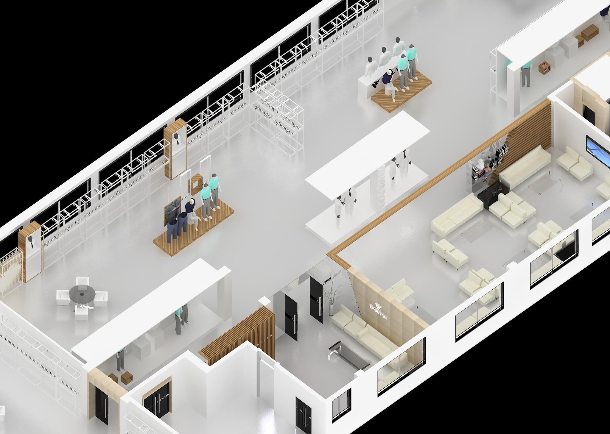 江苏常熟洲艳服装展厅