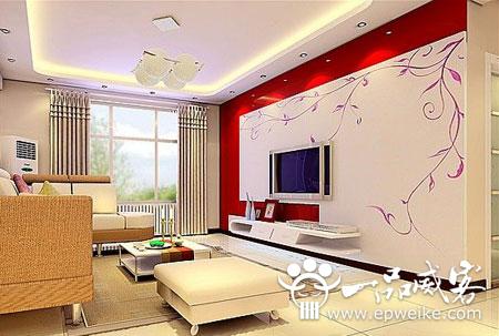 个性背景墙效果图1