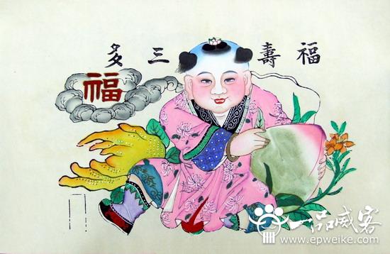 如何绘制年画