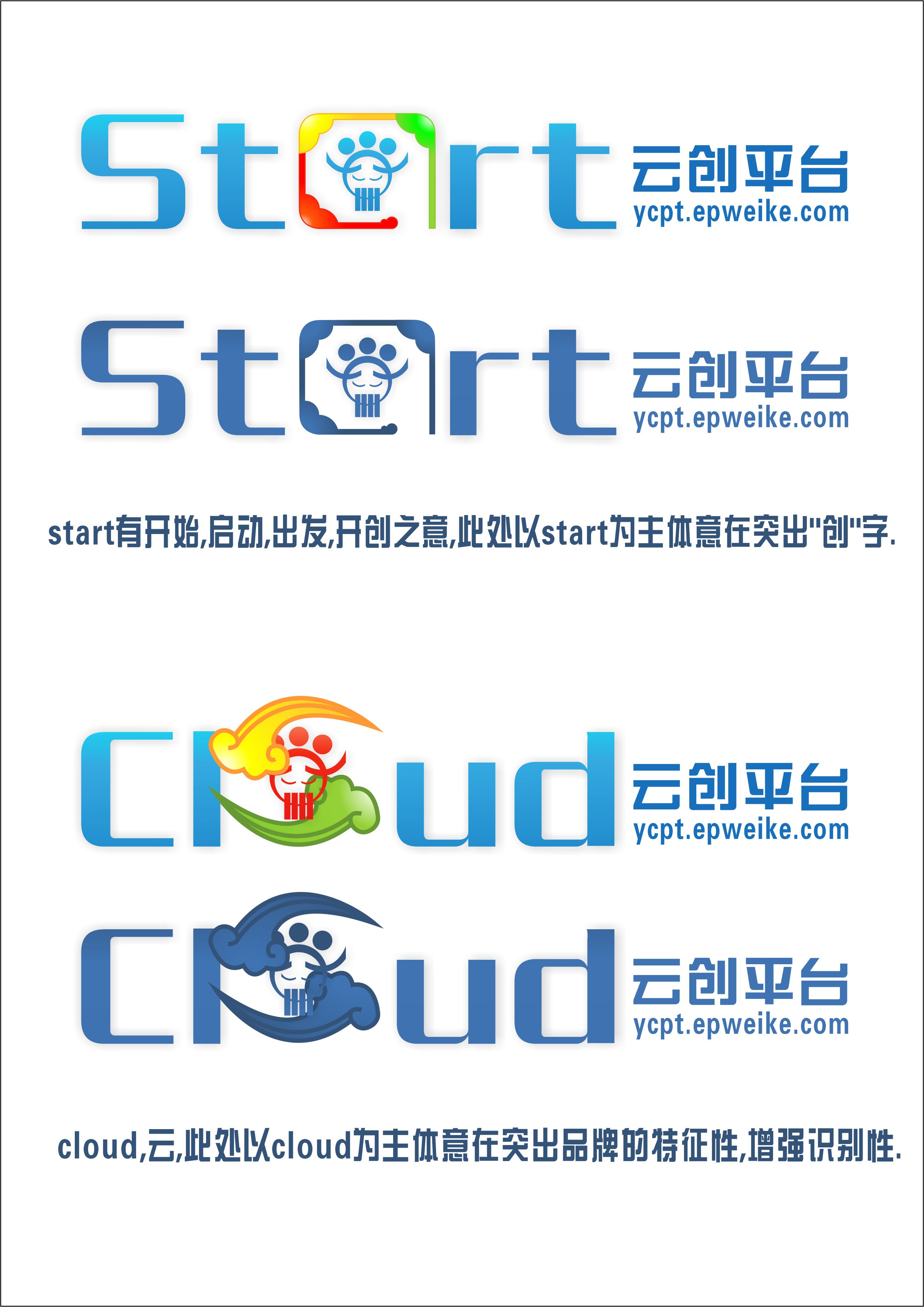 海峡两岸云创平台logo设计方案征集