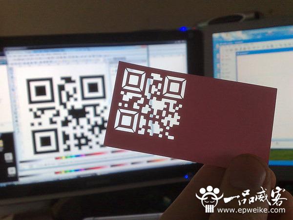 创意二维码名片设计制作 二维码名片设计制作欣赏