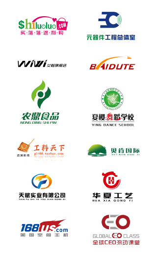 休闲服装店logo设计