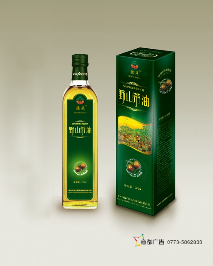 茶籽油包装设计