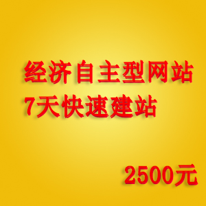 经济自主型网站