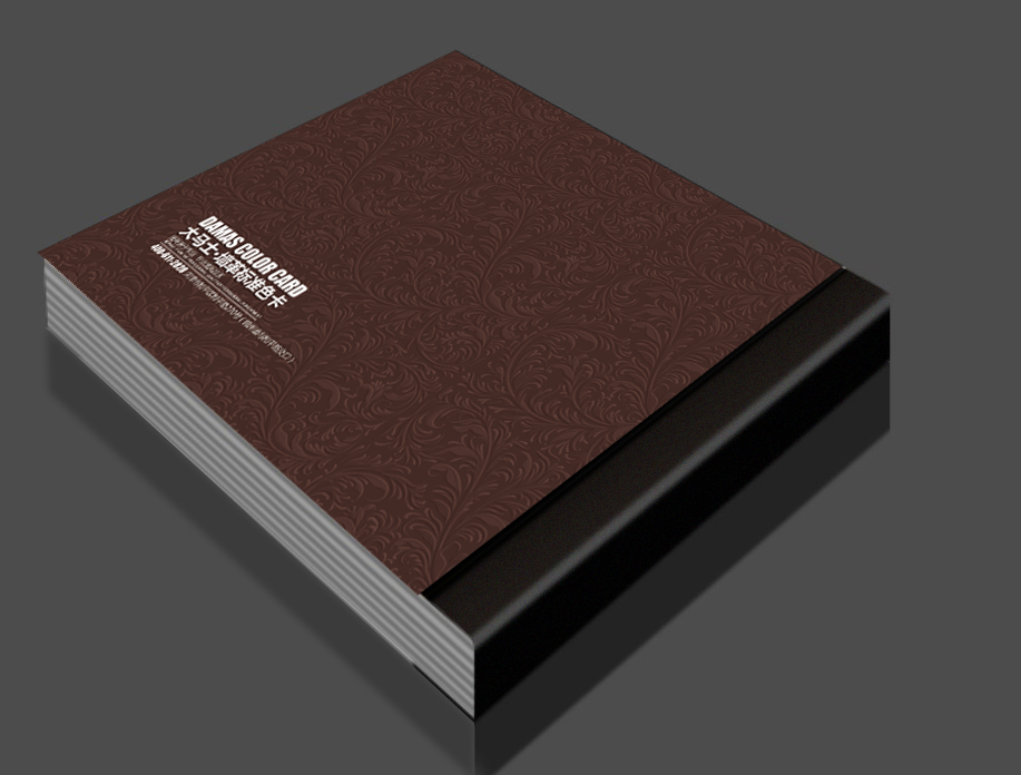 墙纸色卡封面封底设计