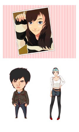 真人动漫形象设计