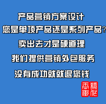 产品市场方案策划