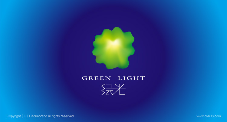 绿光科技品牌LOGO设计