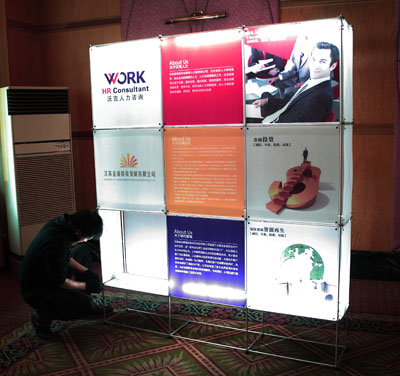 便携式展示柜展示架