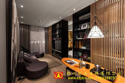 郑州中式办公室装饰设计作品