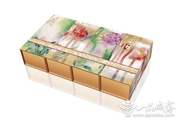 中国传统中秋月饼包装盒设计要素