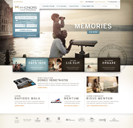 【门户网站首页】设计