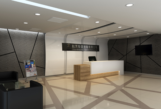 北京航天办公大堂设计
