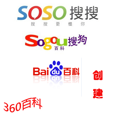 百度、360、搜狗、搜搜、互动百科创建