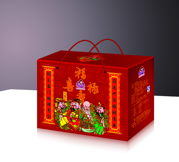 福禄寿喜饽饽盒-包装