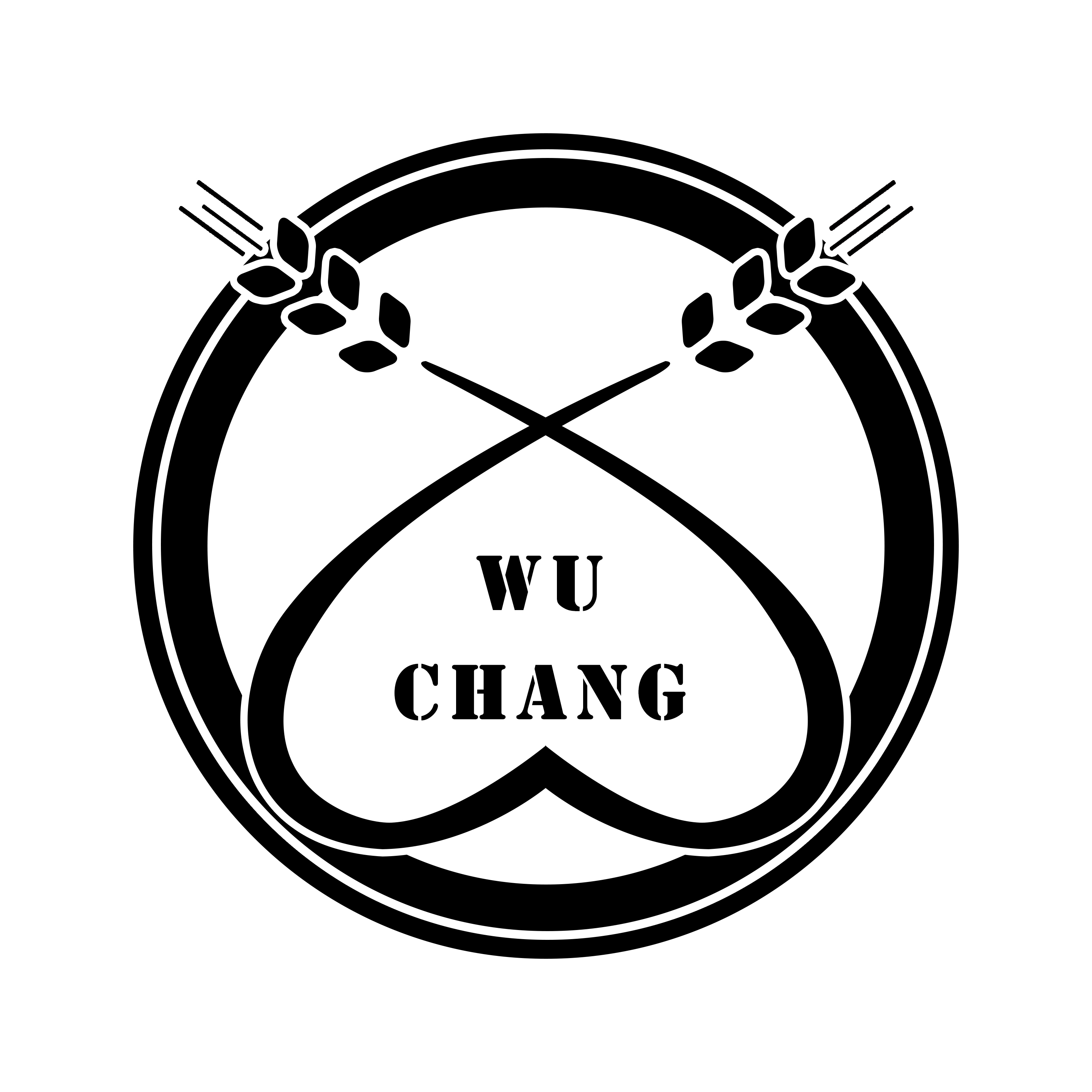 五常大米logo及包装简易设计