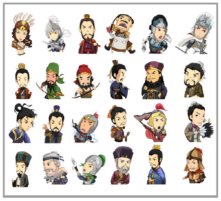 游戏Q版人物设计