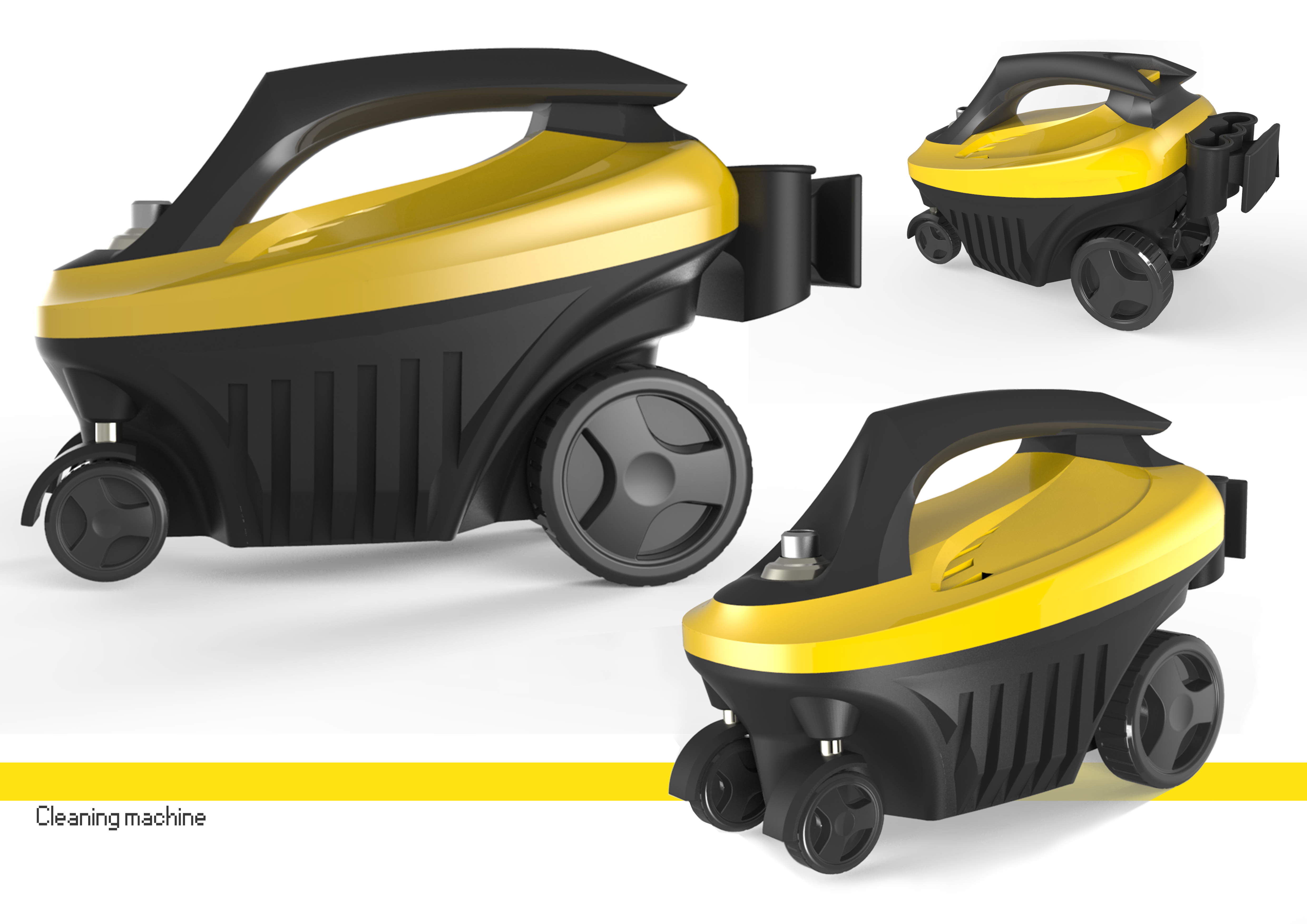 卧式汽油清洗机