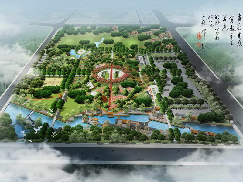 漳州市行政中心片林文化园工程设计