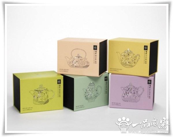 韩国茶叶包装设计欣赏