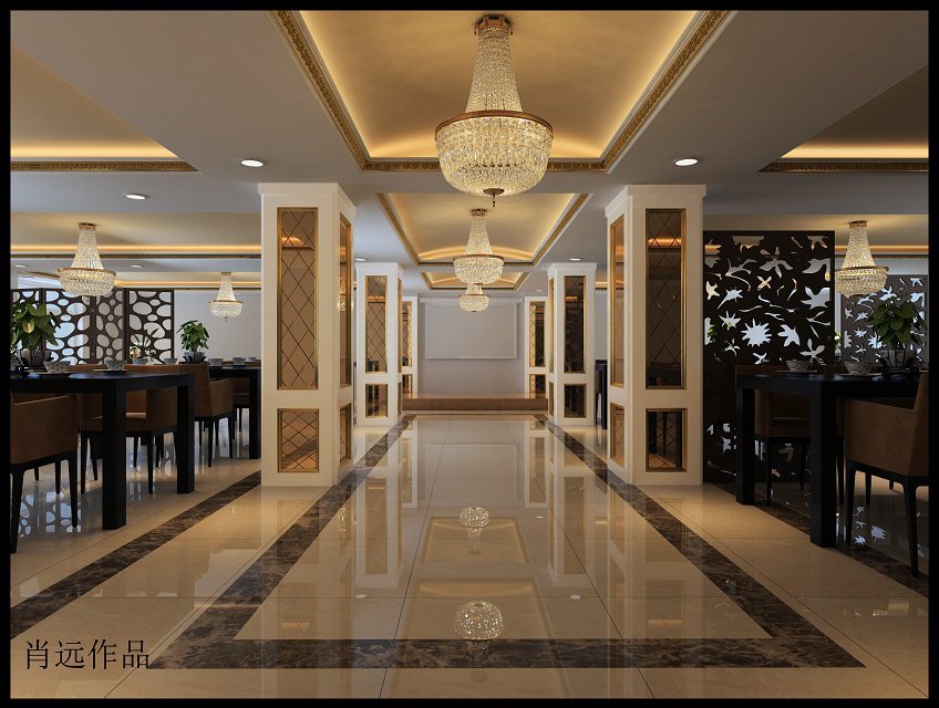 餐饮  缘环装饰设计