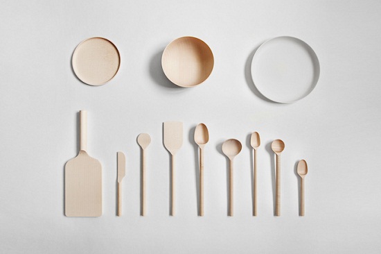 工业产品设计木制餐具用品