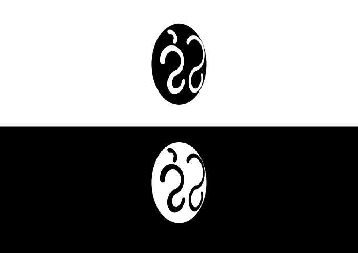 将"记"设计成商标图案