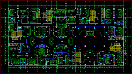 室内工装家装施工图绘制