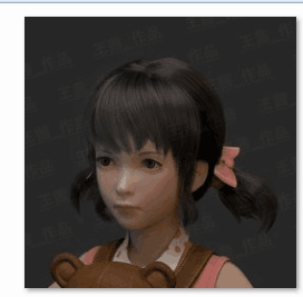 3D毛发