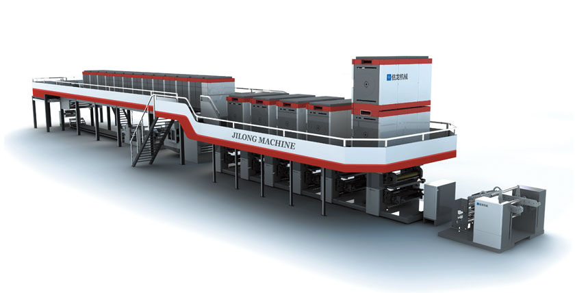 佶龙圆立式壁纸机