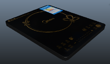 渲染用3D高精度模型制作