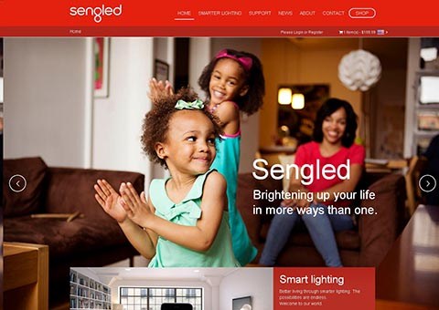 Homepage Sengled US