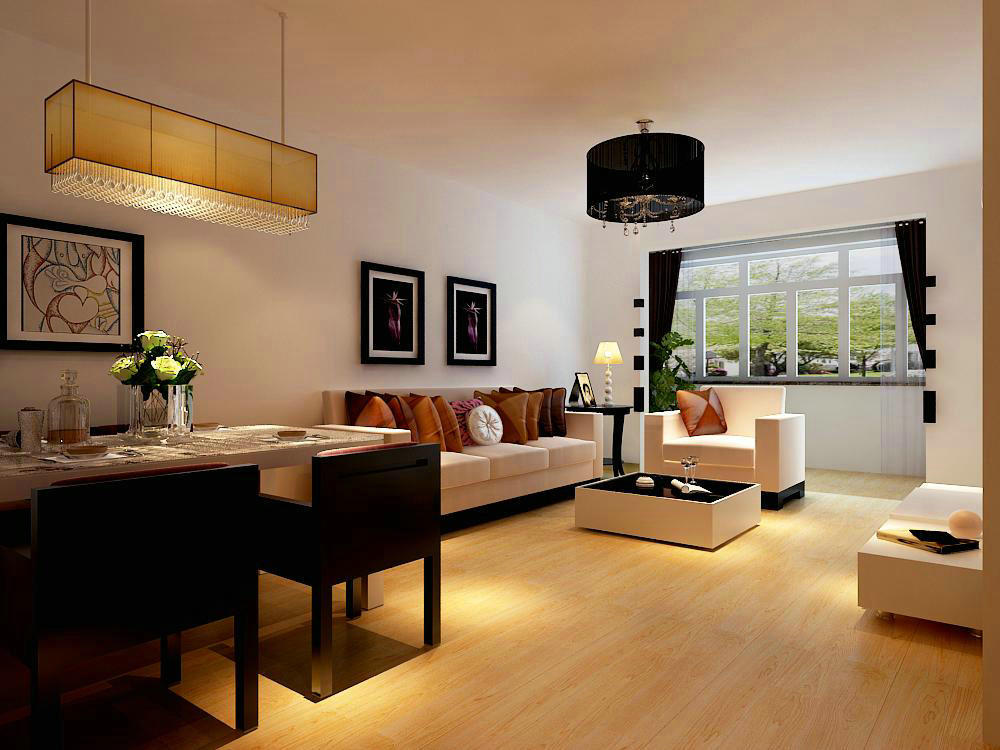 秦皇岛54平1居精品公寓现代简约装修案例