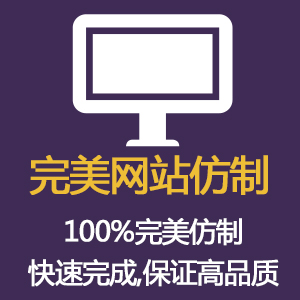百分百高品质网站完美仿制