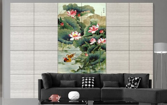 客厅3D背景墙设计效果图欣赏