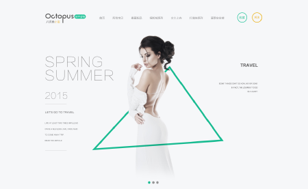 网页设计，扁平化网页设计，ui设计