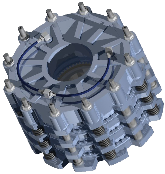 双活塞水冷制动器设计开发