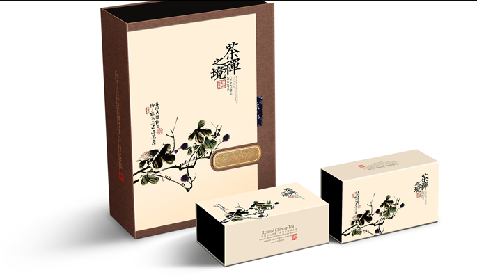 茶禅之境茶叶包装礼盒设计