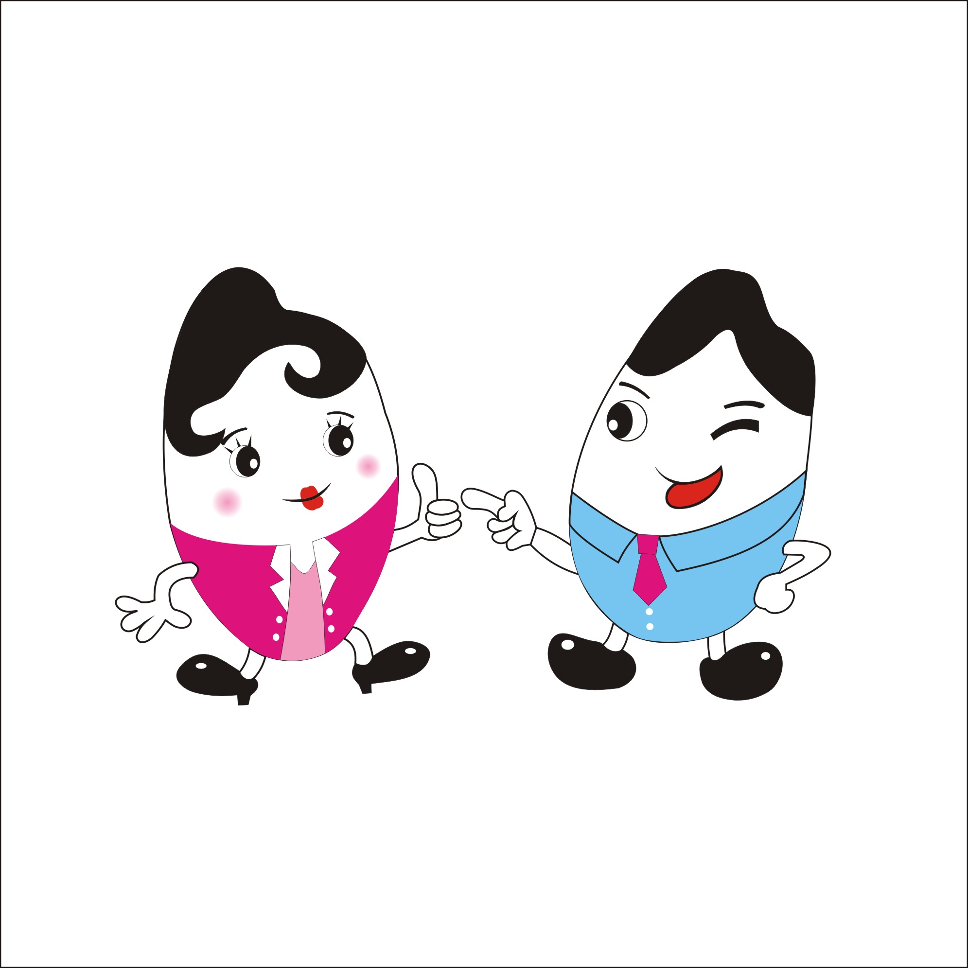 饭家餐厅卡通形象