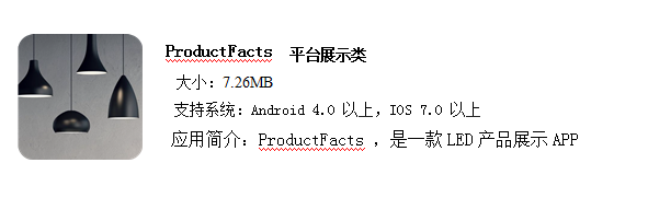 ProductFacts